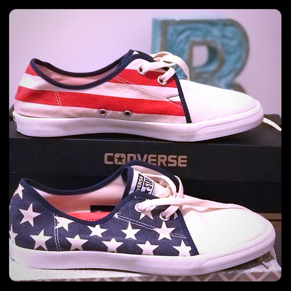 NIB - Converse All American Stars and Bars
